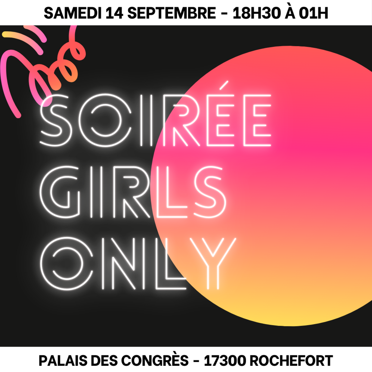 Soirée GIRLS ONLY