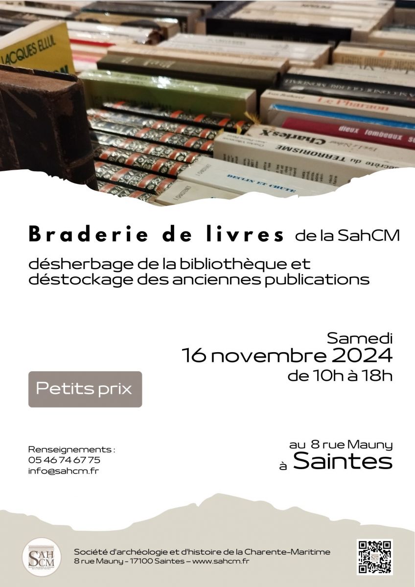 Braderie de livres, revues et brochures