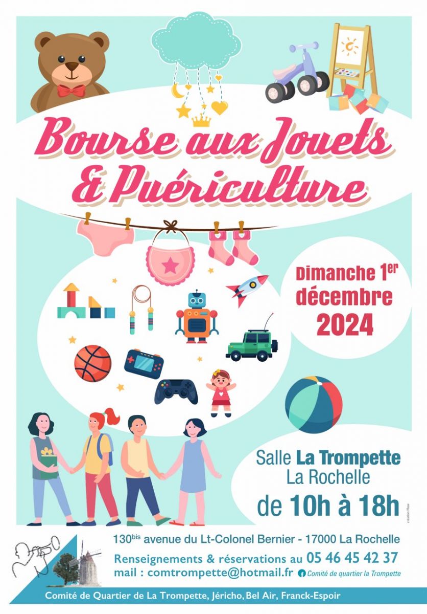 Bourse aux jouets de la Trompette