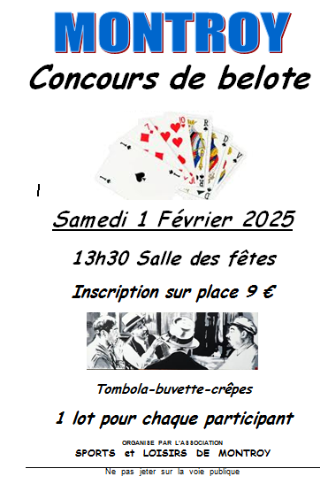 Concours de belote