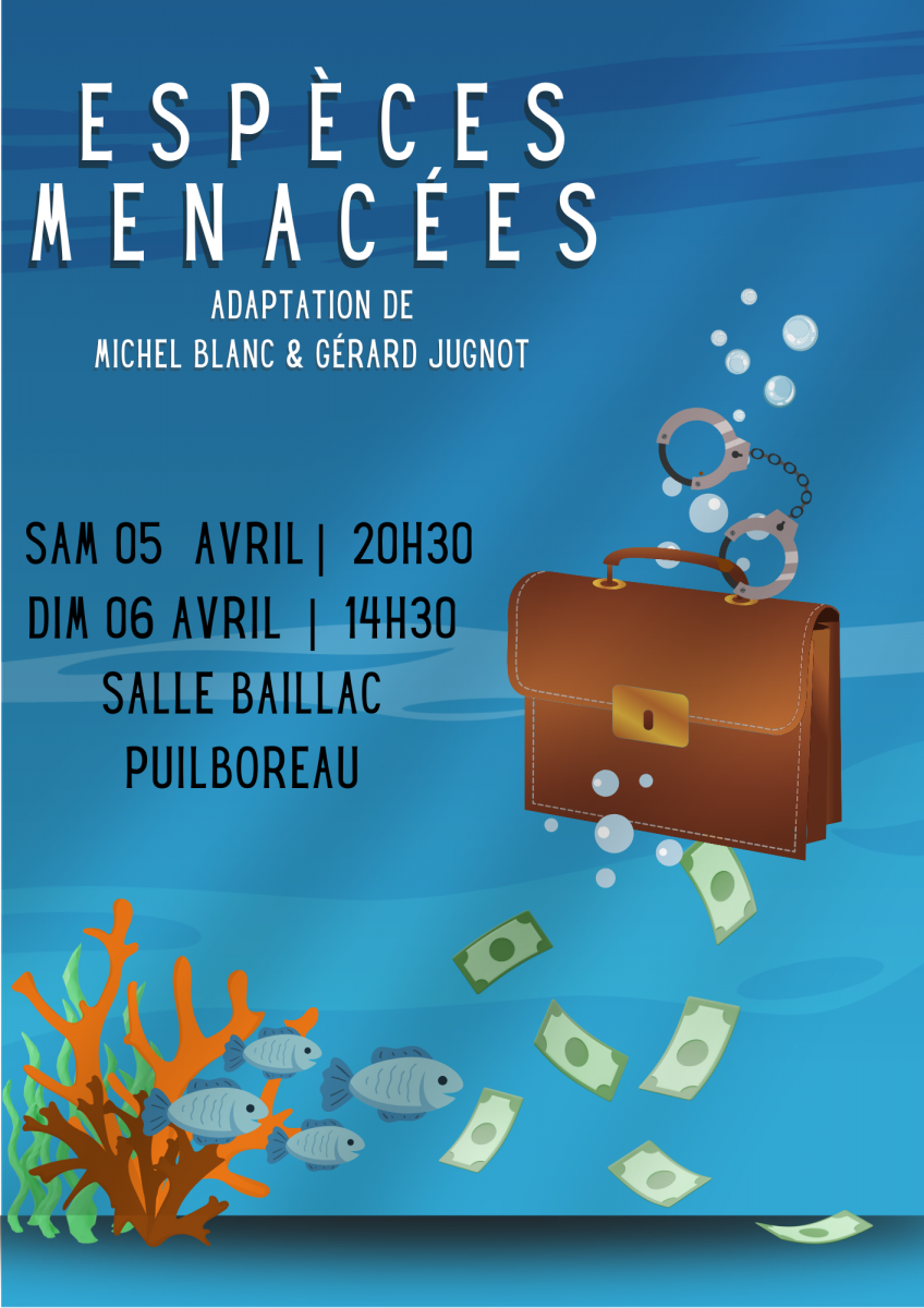 Espèces Menacées | Adaptation de Michel Blanc  ...